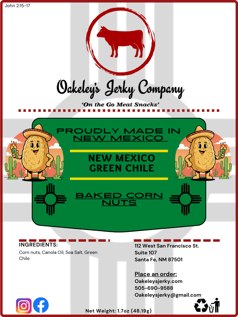 Taste of New Mexico! | Oakeley's Jerky Company